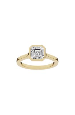 JENNIFER FISHER Asscher Lab Created Diamond Solitaire Ring - 2.0 ctw in 18K Yellow Gold