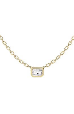 JENNIFER FISHER Radiant Sol Lab Created Diamond Pendant Necklace in D0.5Ct - 18K Yellow Gold