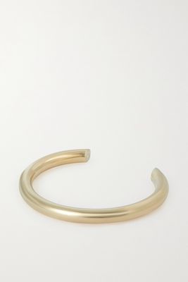 Jennifer Fisher - Weightless Hollow Tube Gold-plated Choker - one size