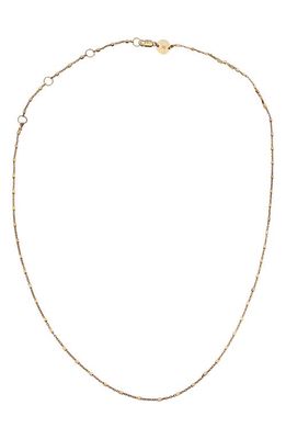 Jennifer Zeuner Maury Chain Necklace in 14K Yellow Gold Plated Silver