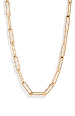 Jenny Bird Andi Paperclip Link Necklace in Gold