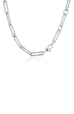 Jenny Bird Balloon Link Necklace in Silver
