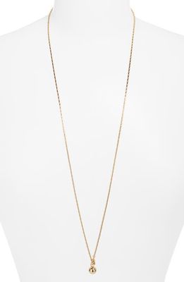 Jenny Bird Constance Wrap Pendant Necklace in High Polish Gold