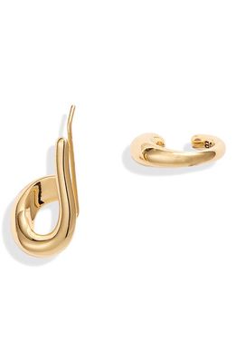 Jenny Bird Dara Ear Cuff in High Polish Gold