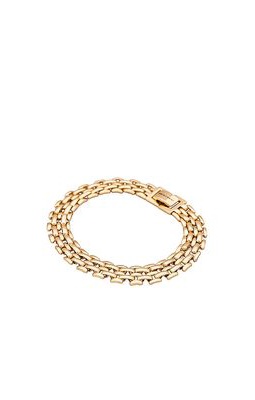 Jenny Bird Francis Bracelet in Metallic Gold.