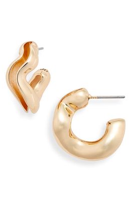 Jenny Bird Ola Hoop Earrings in Gold
