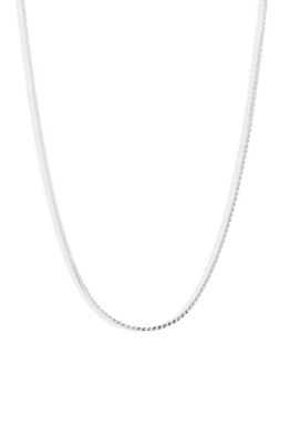 Jenny Bird Sarain Chain Necklace in High Polish Silver
