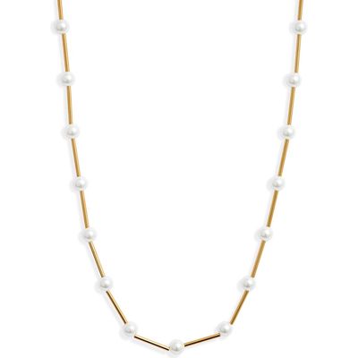 Jenny Bird Sylvie Necklace in High Polish Gold 