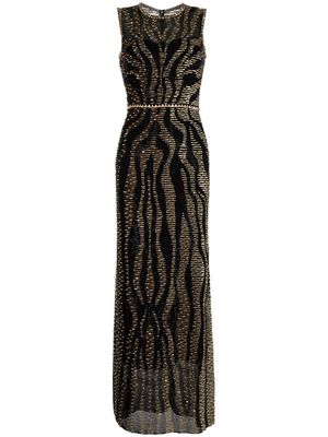 Jenny Packham Desert Star sleeveless gown - Black