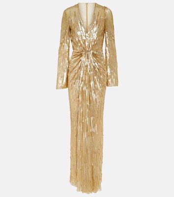 Jenny Packham Margot sequined gown