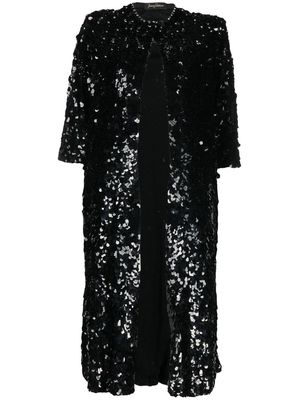 Jenny Packham sequin-embellished jacket - Black