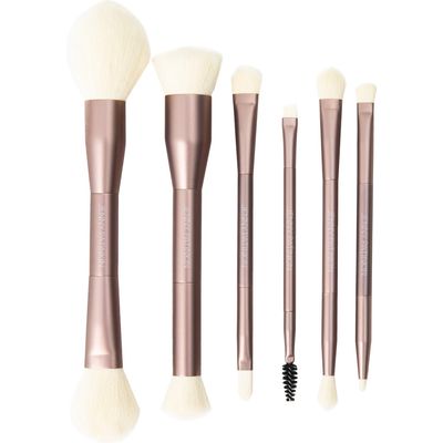 Jenny Patinkin Luxury Dual Ended Makeup Brush Set in Rose Gold 