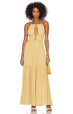 Jen's Pirate Booty Paia Altair Maxi Dress in Yellow