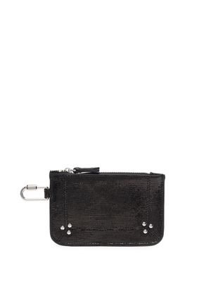 Jérôme Dreyfuss Popoche leather wallet - Black