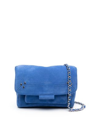 Jérôme Dreyfuss small Lulu leather crossbody bag - Blue
