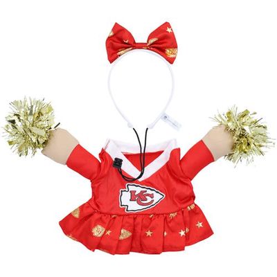 JERRY LEIGH Kansas City Chiefs Cheer Dog Costume in Red