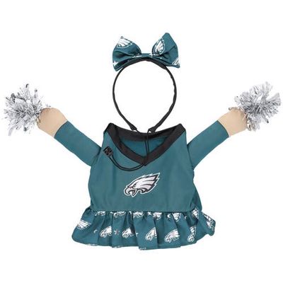 JERRY LEIGH Philadelphia Eagles Cheer Dog Costume in Green