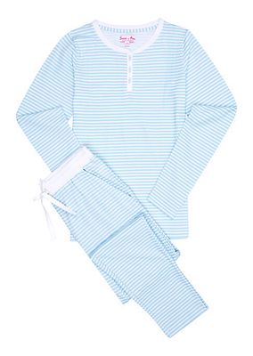 Jersey Long Sleeve Pajama Set