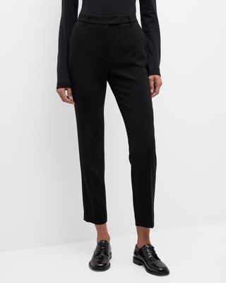 Jerta Cropped High-Rise Tapered Pants