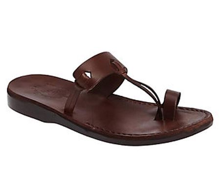 Jerusalem Sandals Men's Leather Toe Loop Sandal s - David