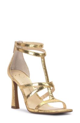 Jessica Simpson Aaralyn Strappy Sandal in Gold
