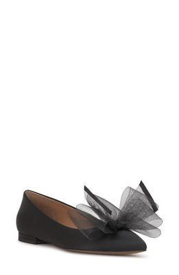 Jessica Simpson Elspeth Pointed Toe Flat in Black