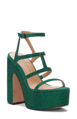 Jessica Simpson Meitini Platform Sandal in Gem Green
