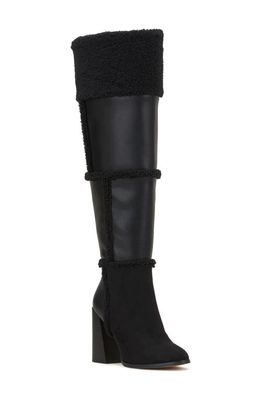 Jessica Simpson Rustina Over the Knee Boot in Black