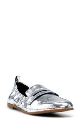 Jessica Simpson Selipa Penny Loafer in Silver
