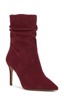 Jessica Simpson Siantar Slouch Pointed Toe Bootie in Malbec