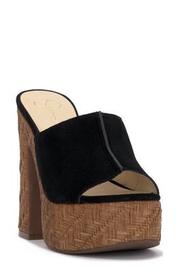 Jessica Simpson Xona 2 Platform Sandal in Black