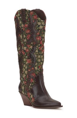 Jessica Simpson Zaikes Western Boot in Multi Ganach
