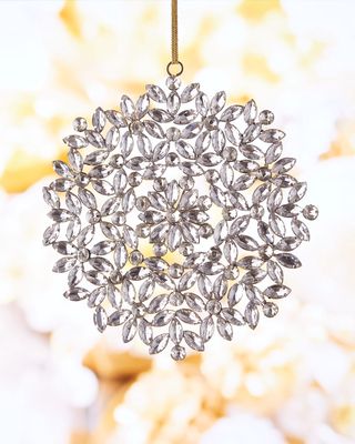 Jewel Snowflake Christmas Ornament