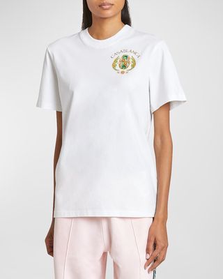 Jewels of Africa Tennis Club Printed Short-Sleeve T-Shirt