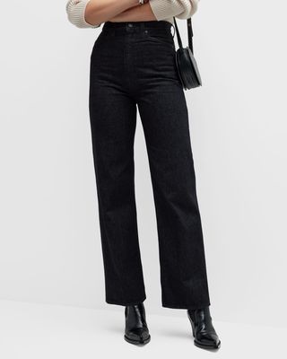 Jey High Rise Straight Jeans
