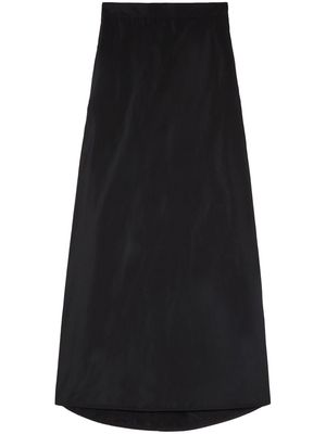 Jil Sander A-line maxi skirt - Black