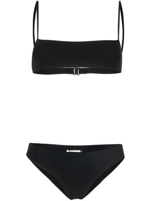 Jil Sander bandeau two-piece bikini - Black