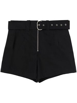 Jil Sander belted tailored shorts - Black