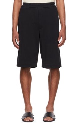 Jil Sander Black Cotton Shorts