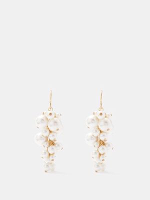 Jil Sander - Blossom Freshwater Pearl Earrings - Womens - Pearl