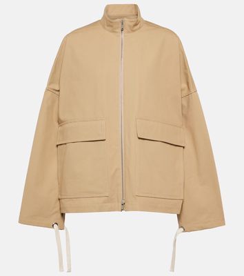 Jil Sander Boxy cotton gabardine jacket