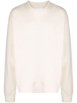 Jil Sander brushed-effect jumper - White