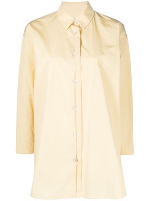 Jil Sander button-up cotton shirt - Neutrals