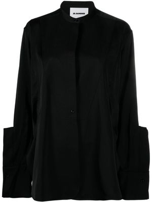 Jil Sander button-up panelled shirt - 001 BLACK