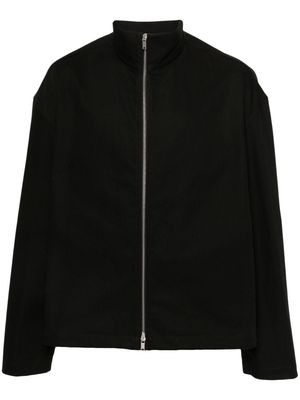 Jil Sander canvas shirt jacket - Black