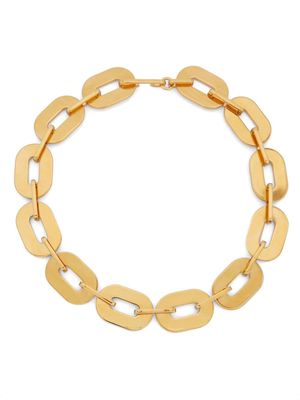 Jil Sander chain choker necklace - Gold