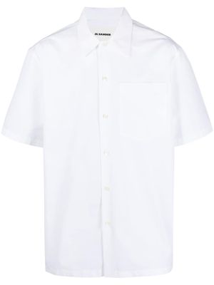 Jil Sander chest patch-pocket shirt - White