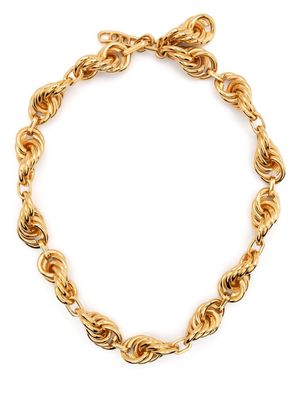 Jil Sander chunky chain necklace - Gold