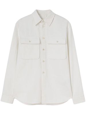Jil Sander classic-collar cotton shirt - White