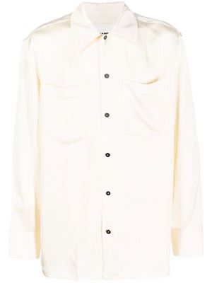 Jil Sander classic long-sleeved shirt - Neutrals